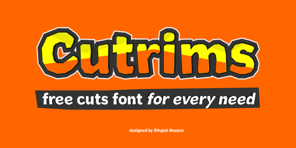 Cutrims font